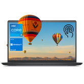 Dell Inspiron 3000 Series 3520 Laptop, 15.6" FHD Touchscreen 60Hz, Intel Core i5-1155G7, Intel UHD Graphics, 8GB DDR4 RAM, 256GB PCIe M.2 SSD, Wi-Fi 5, Windows 11 Home, Black